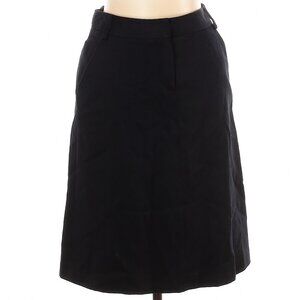 J.Crew Black Wool Pencil Skirt